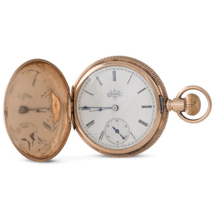 A Gold Multi Colour Pocket Watch