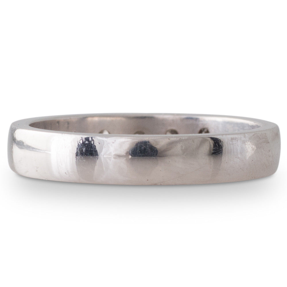 Grain Set Diamond Band