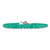 Bracelet of Faceted Emerald Beads