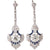 Art Deco Diamond &Sapphire Earrings