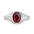 1.32ct Ruby and Diamond Ring