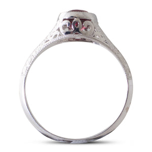 1.32ct Ruby and Diamond Ring