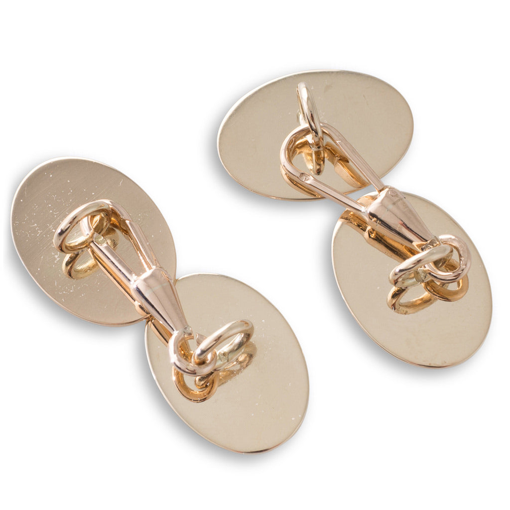 A Pair of Gold Cufflinks
