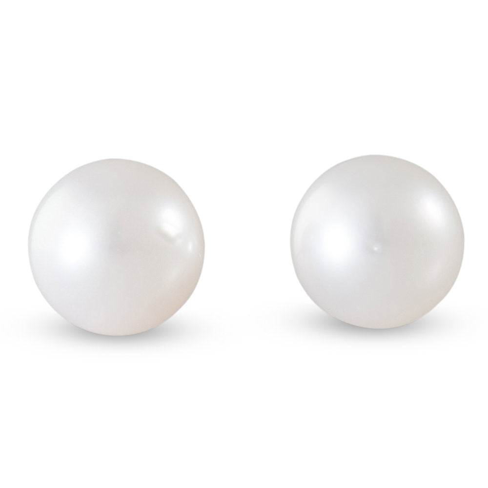 White South Sea Pearl 7mm Studs
