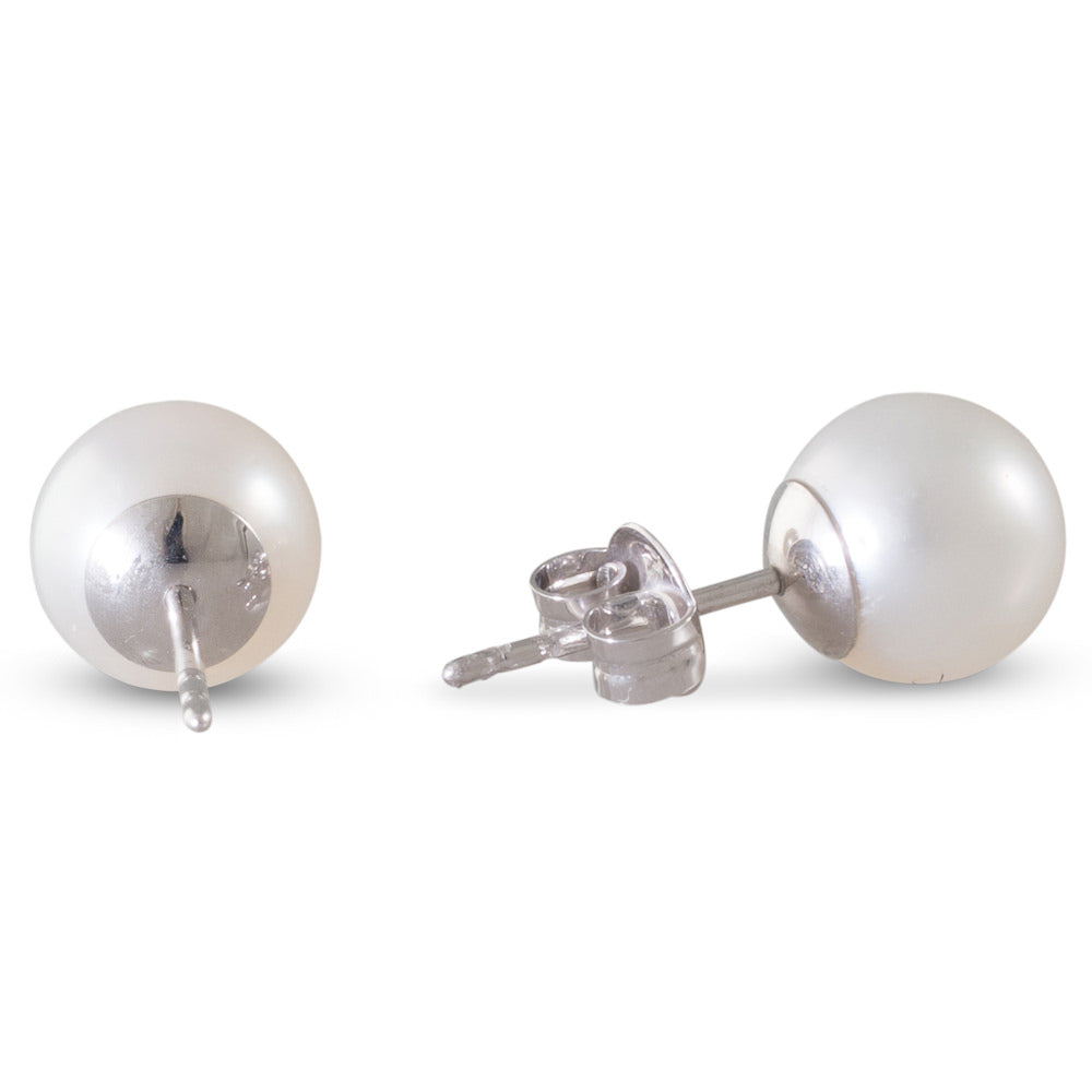White South Sea Pearl 7mm Studs