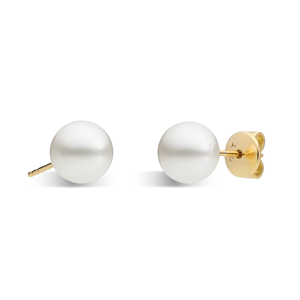 White South Sea Pearl 7mm Studs
