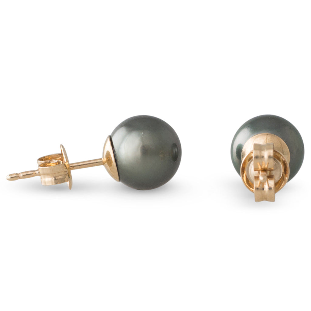 7.5 - 8mm Tahitian Pearl Studs
