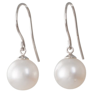 South Sea Pearl Hook Earrings