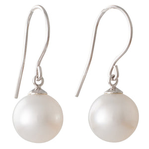 South Sea Pearl Hook Earrings