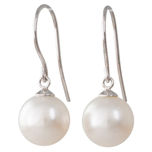 South Sea Pearl Hook Earrings