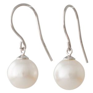 South Sea Pearl Hook Earrings