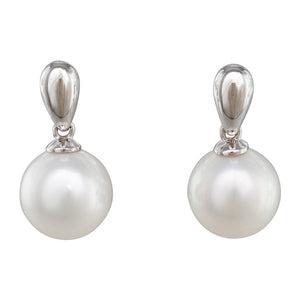 South Sea Pearl Drop Stud Earrings