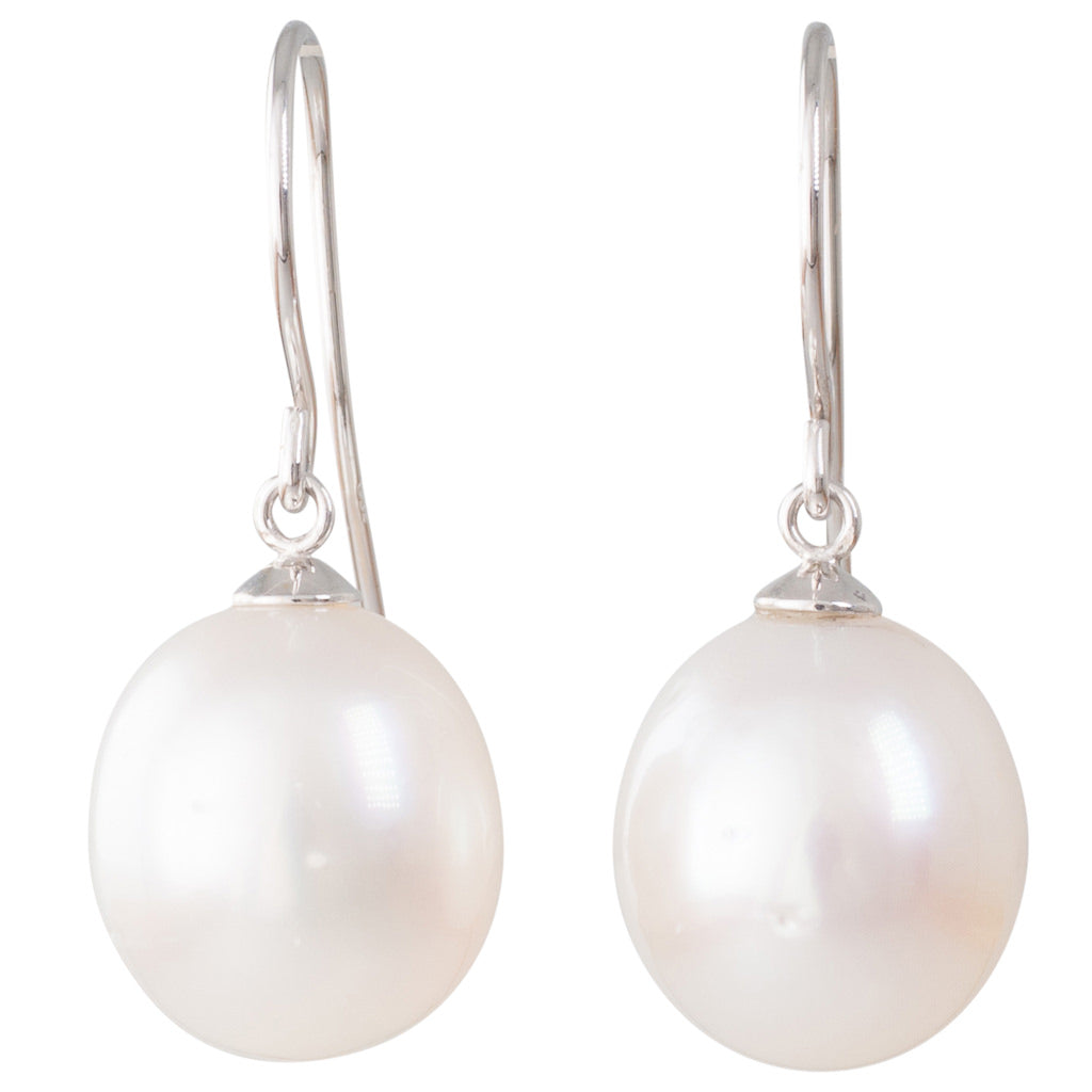 White South Sea Pearl Hooks