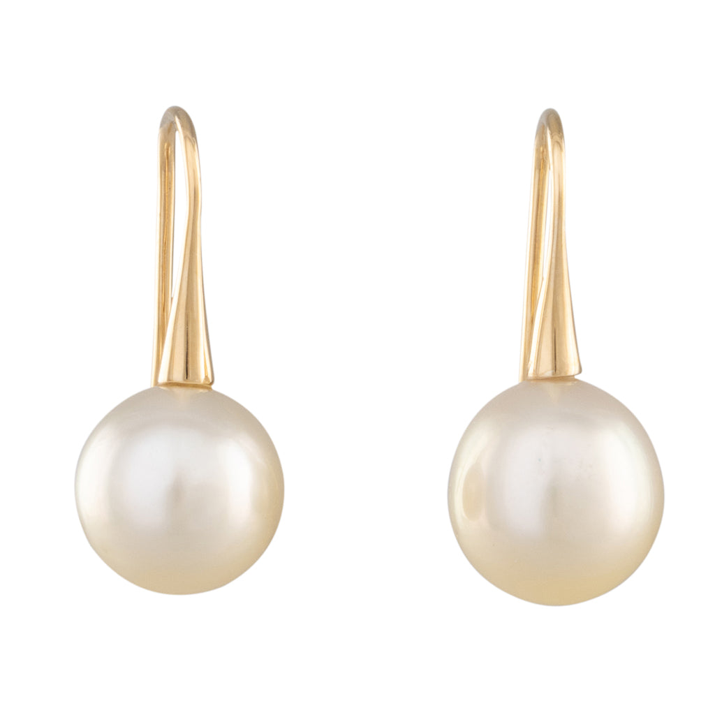 Gold South Sea Fixed Hooks 10mm