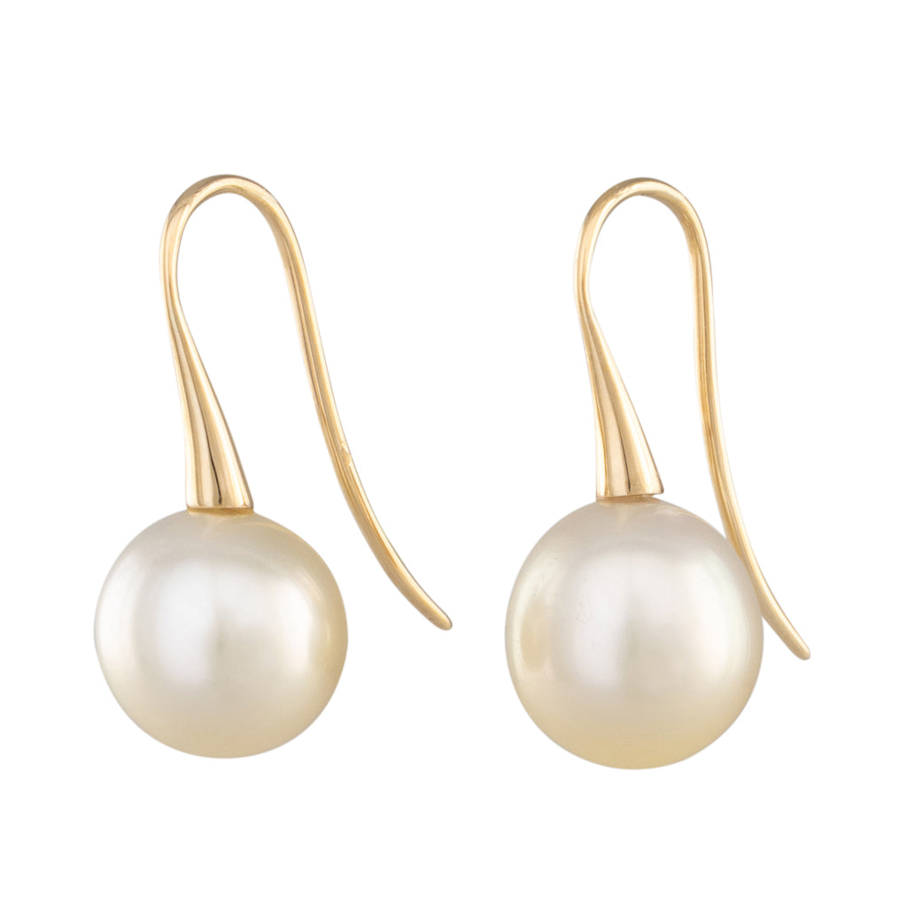 Gold South Sea Fixed Hooks 10mm