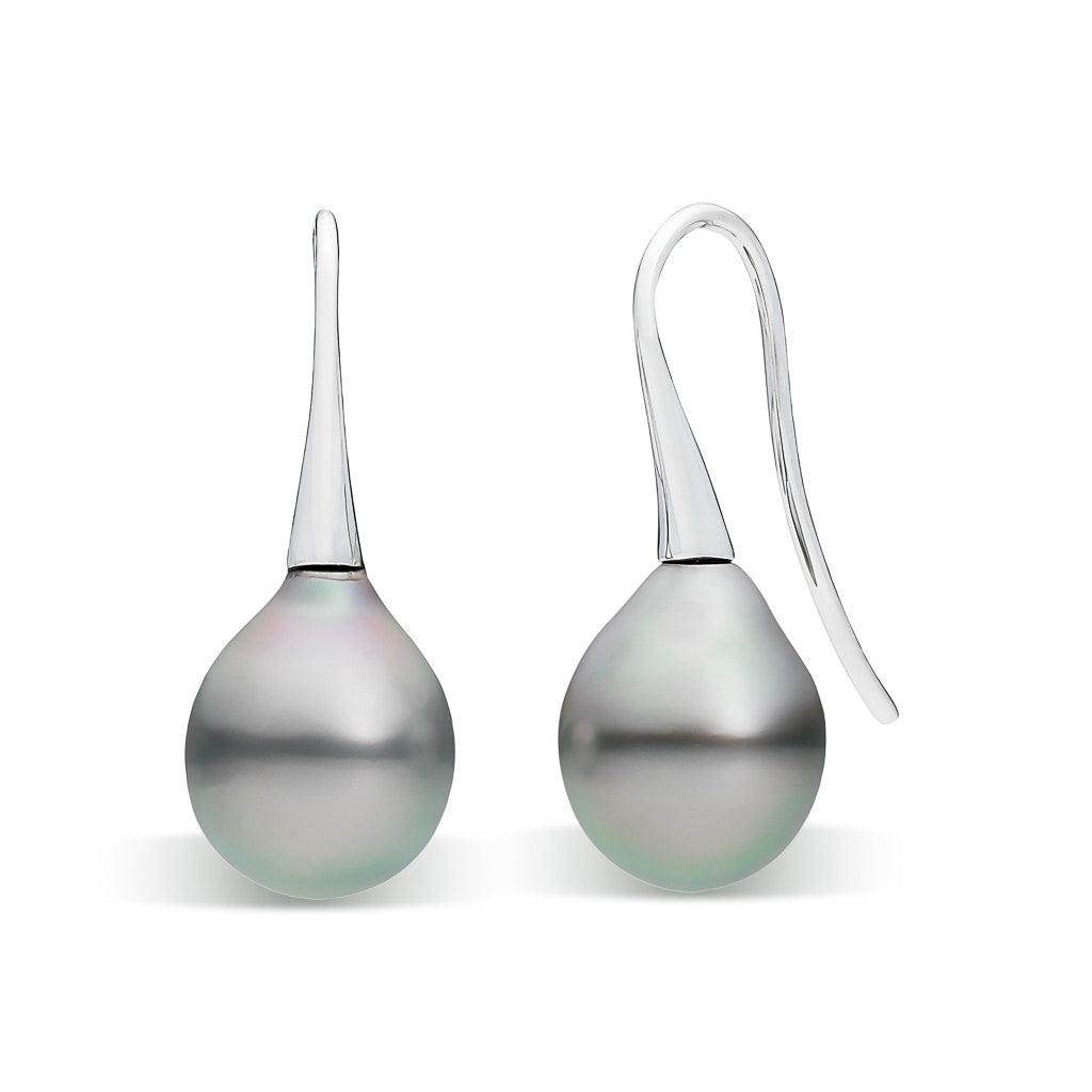 10mm Tahitian Pearl Fixed Hooks