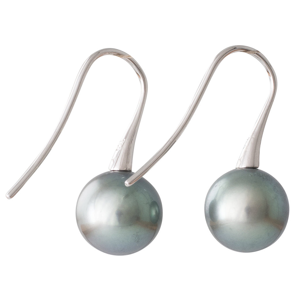 10mm Tahitian Pearl Fixed Hooks