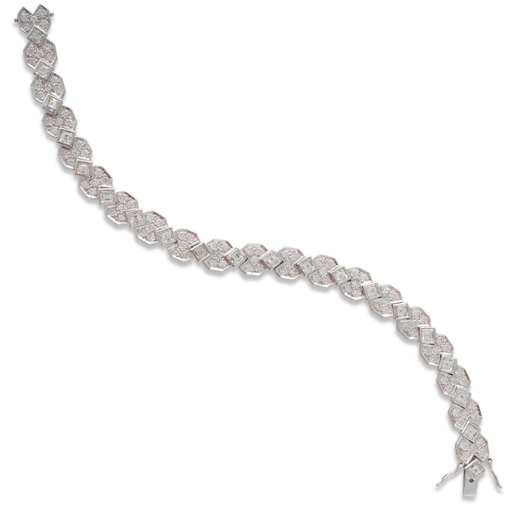 Art Deco Style Diamond Bracelet