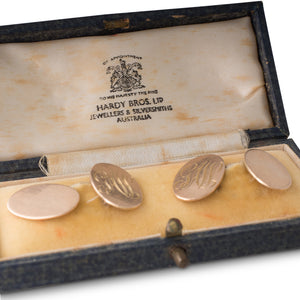 Antique Australian Cufflinks Boxed