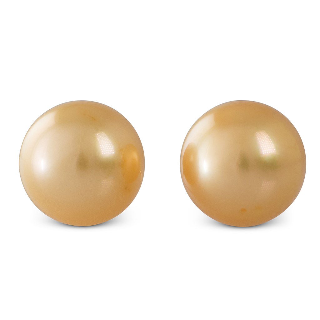 10 - 11mm Gold South Sea Studs
