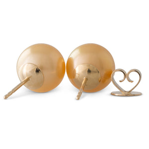 10 - 11mm Gold South Sea Studs