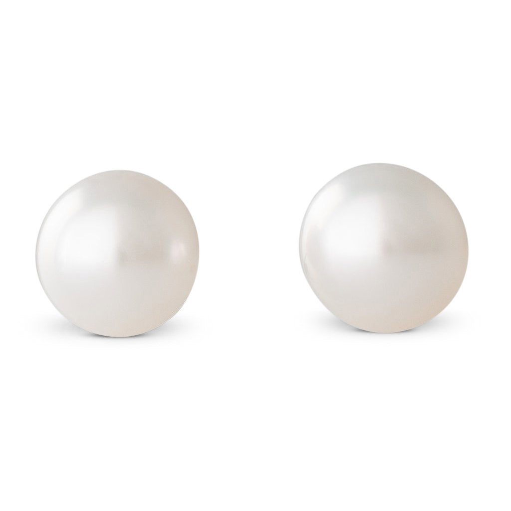 10mm Round South Sea Pearl Studs