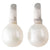 South Sea Pearl Half Hoop Earrings