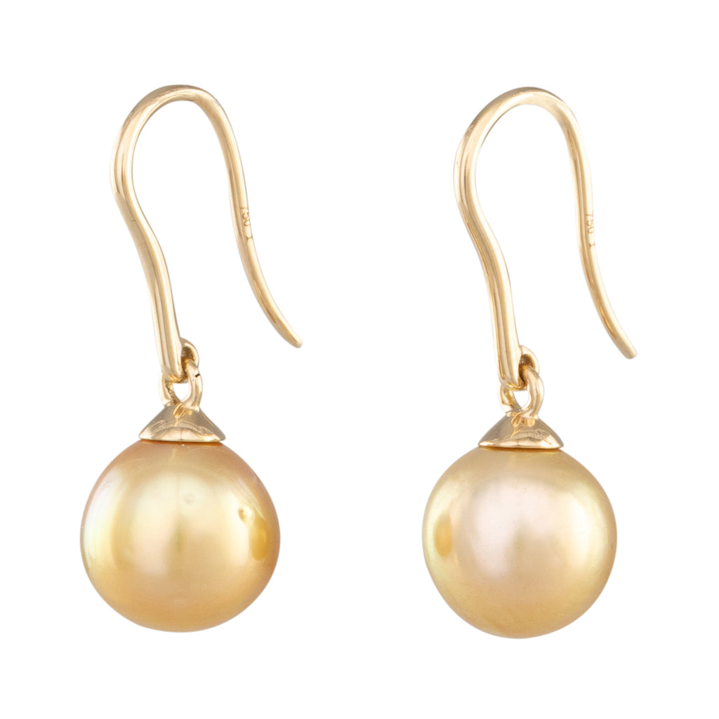 9-10mm Gold South Sea Hooks