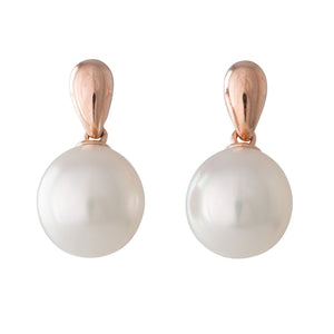 South Sea Pearl Drop Stud Earrings