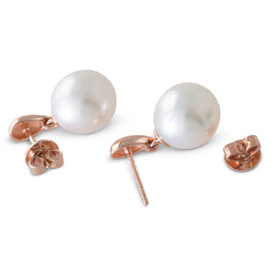 Rose Gold South Sea Drop Studs