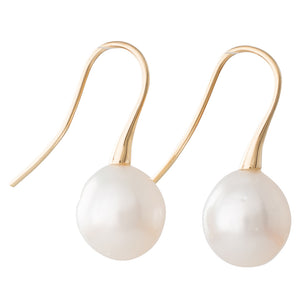 11mm South Sea Fixed Hook Earrings
