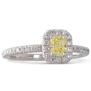 Fancy Yellow Diamond Ring