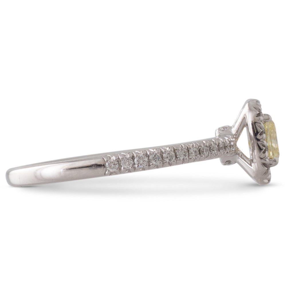 Fancy Yellow Diamond Ring