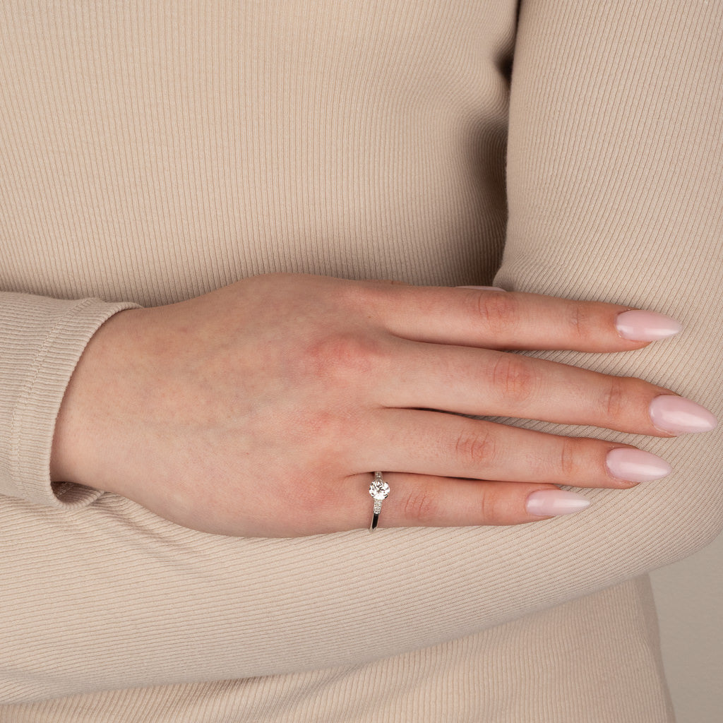 Old European Cut Diamond Ring