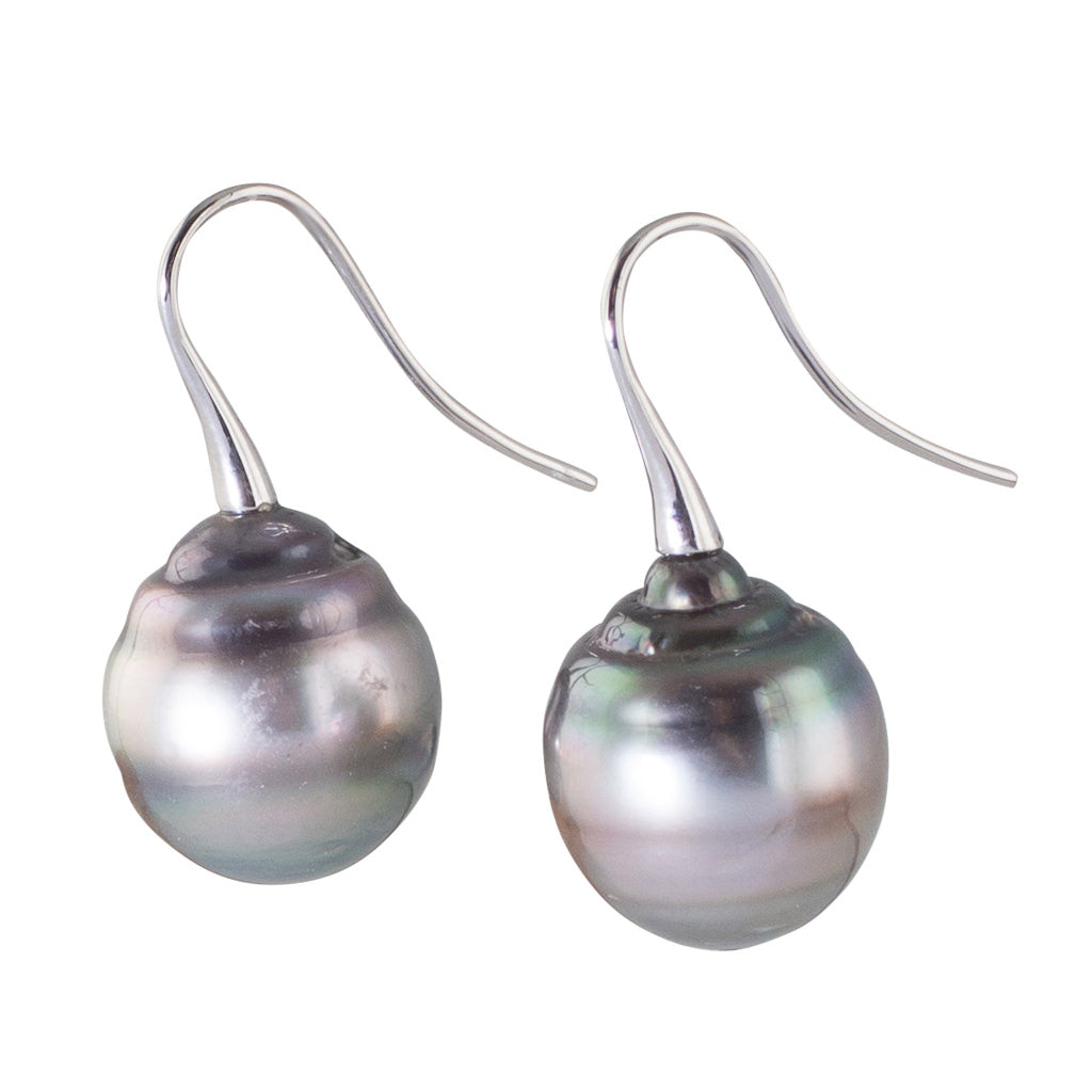 13-14mm Semi-Baroque Tahitian Hooks