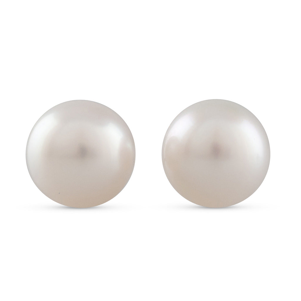 9mm Round South Sea Pearl Studs