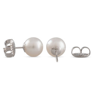 9mm Round South Sea Pearl Studs