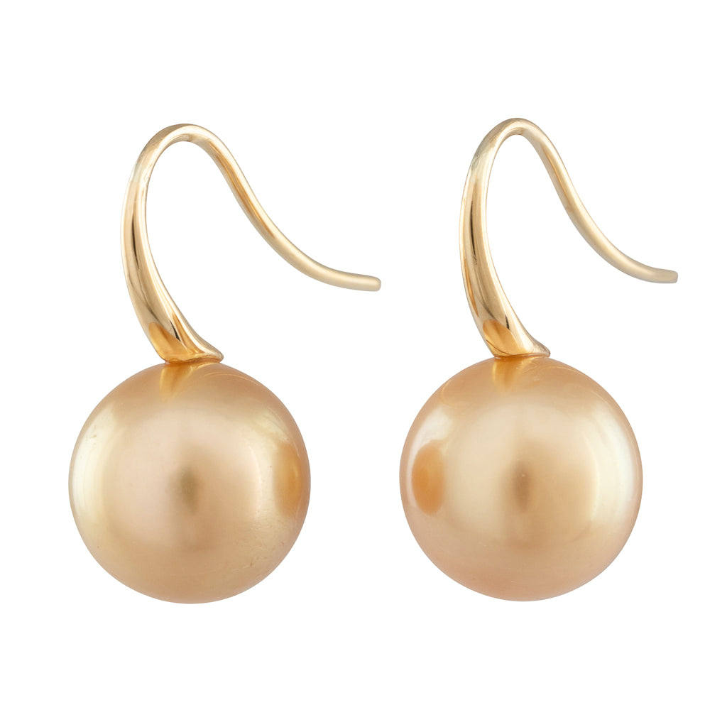 11mm Gold South Sea Curved Hooks