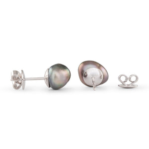 Tahitian Keshi Pearl Stud Earrings