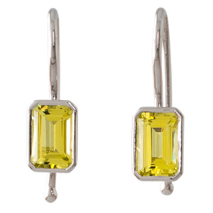 Yellow Tourmaline Earrings