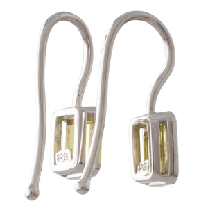 Yellow Tourmaline Earrings