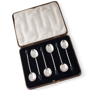 Boxed Set of Six Coffee Spoons