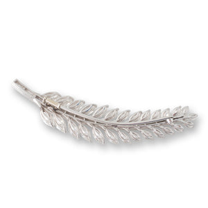 Diamond Feather Brooch 13.50ct