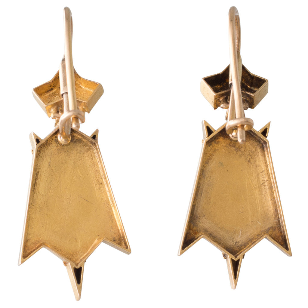 Victorian Gold Earrings