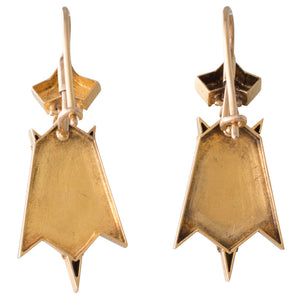 Victorian Gold Earrings