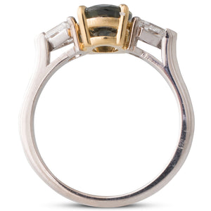 Parti Sapphire & Diamond Ring