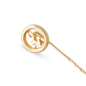 Gold Anchor Stick Pin