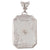 Rock Crystal & Diamond Pendant