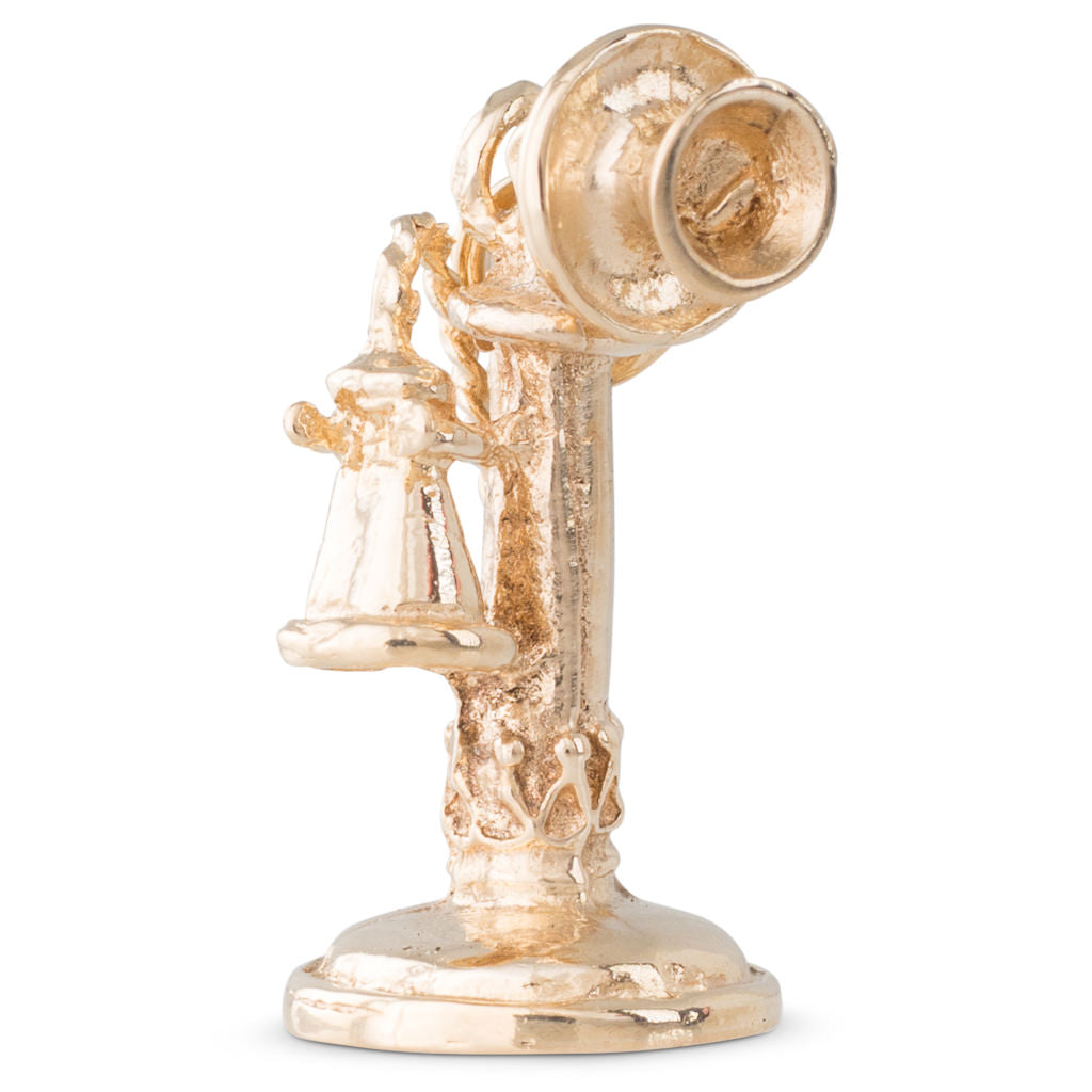 Vintage Telephone Charm