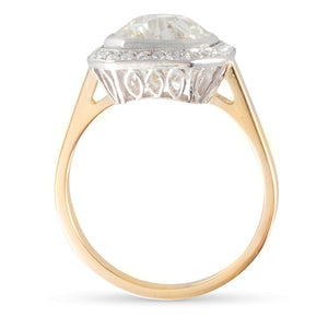 3.20ct Old Cut Diamond Ring